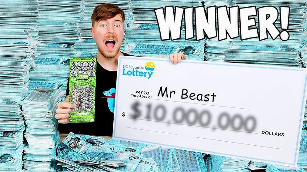 I Spent $1,000,000 On Lottery Ticket!