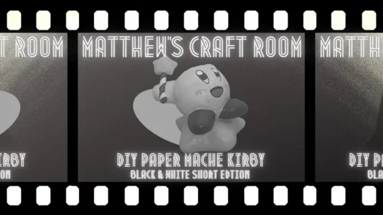 DIY: Kirby (Paper Mache) #shorts