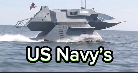 The secret stealth boat that flies underwater