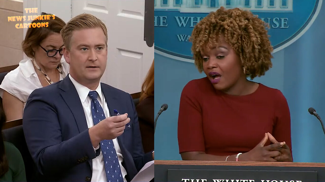 Q: Why does Kamala flip-flop while claiming that her values haven't change? Press Sec: "Her values haven't changed. Her values matter." Q: Then why her policies have changed? Press Sec blames Trump and lies about everything.