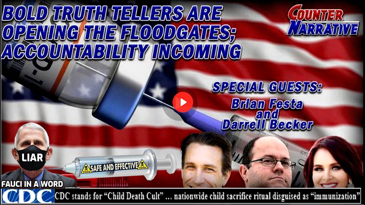 Bold Truth Tellers Are Opening the Floodgates: Accountability Incoming | Counter Narrative Ep. 138