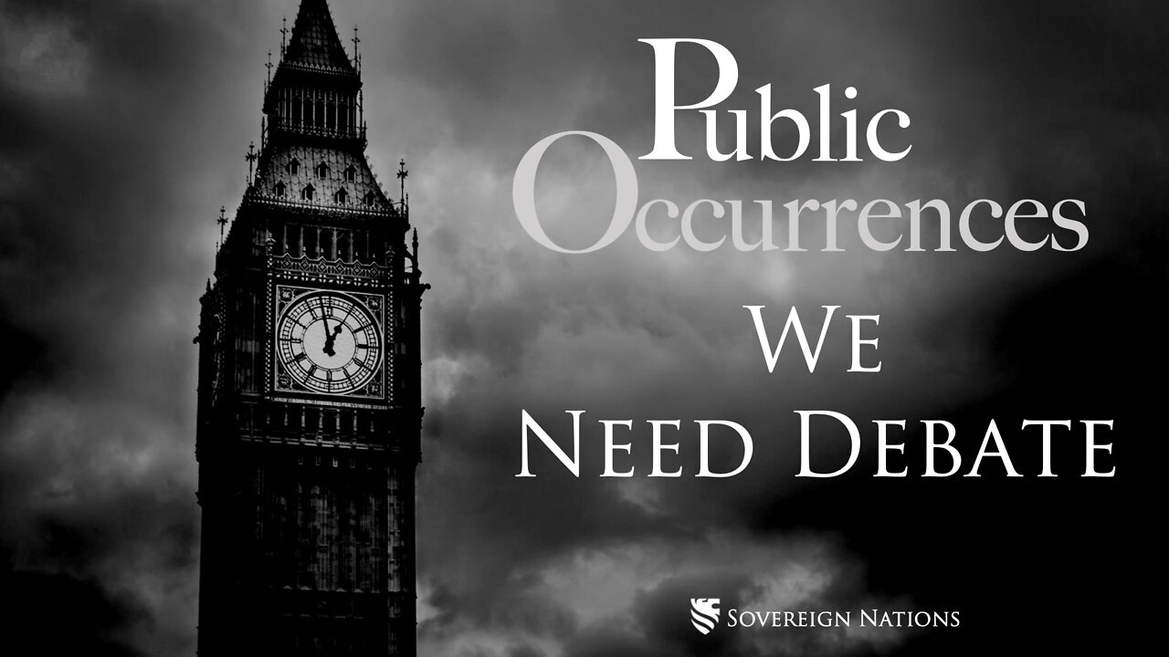 We Need Debate | Public Occurrences, Ep. 12