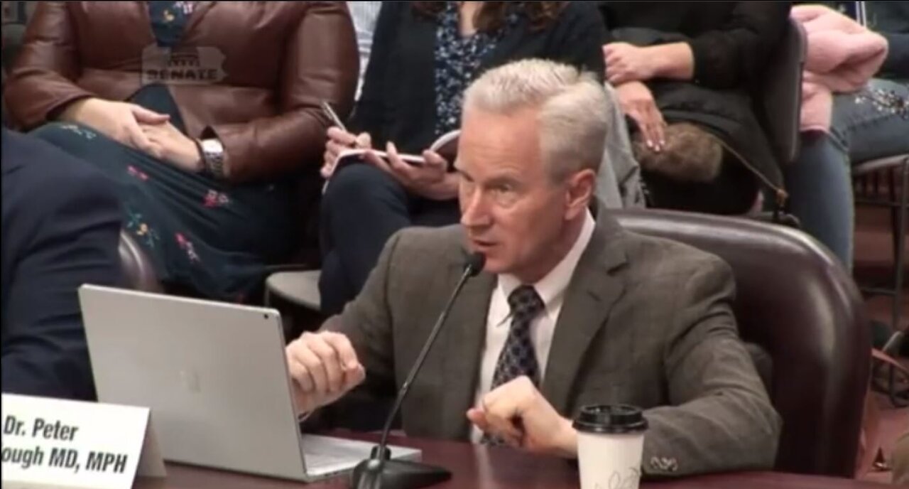 Dr. Peter McCullough testifies under oath that mRNA injections are killing children