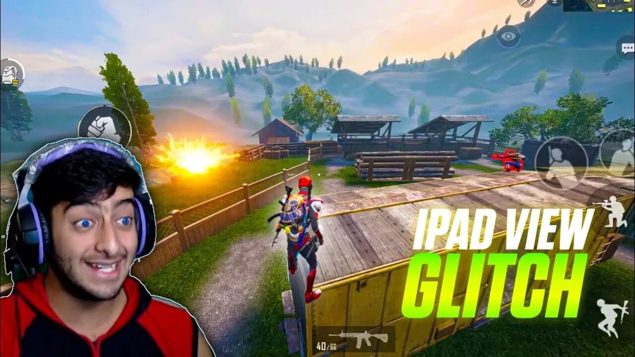 BGMI New Ipad View Glitch In 8v8 TeamDeath Match