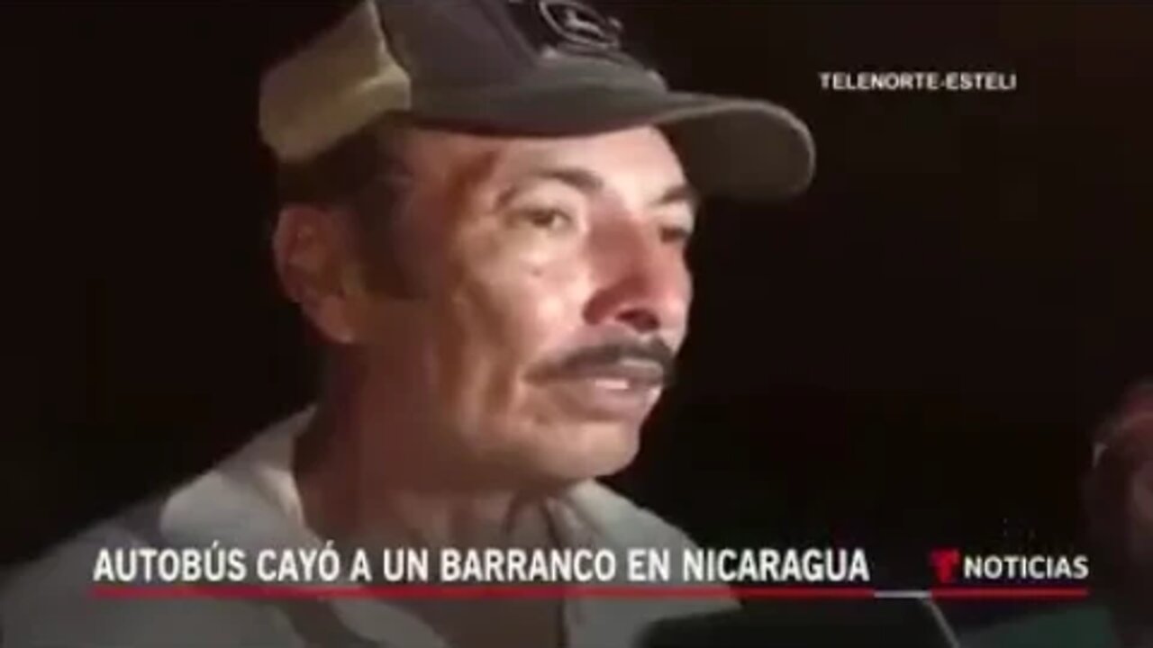 Terrible moments of the migrant accident on the La Cucamonga slope, Nicaragua (09/29/2022)