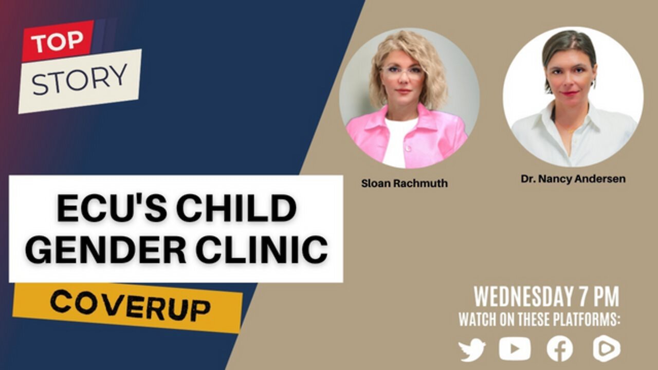 🚨🚨UPDATE: Why are Republican leaders covering for ECU's child gender clinic??