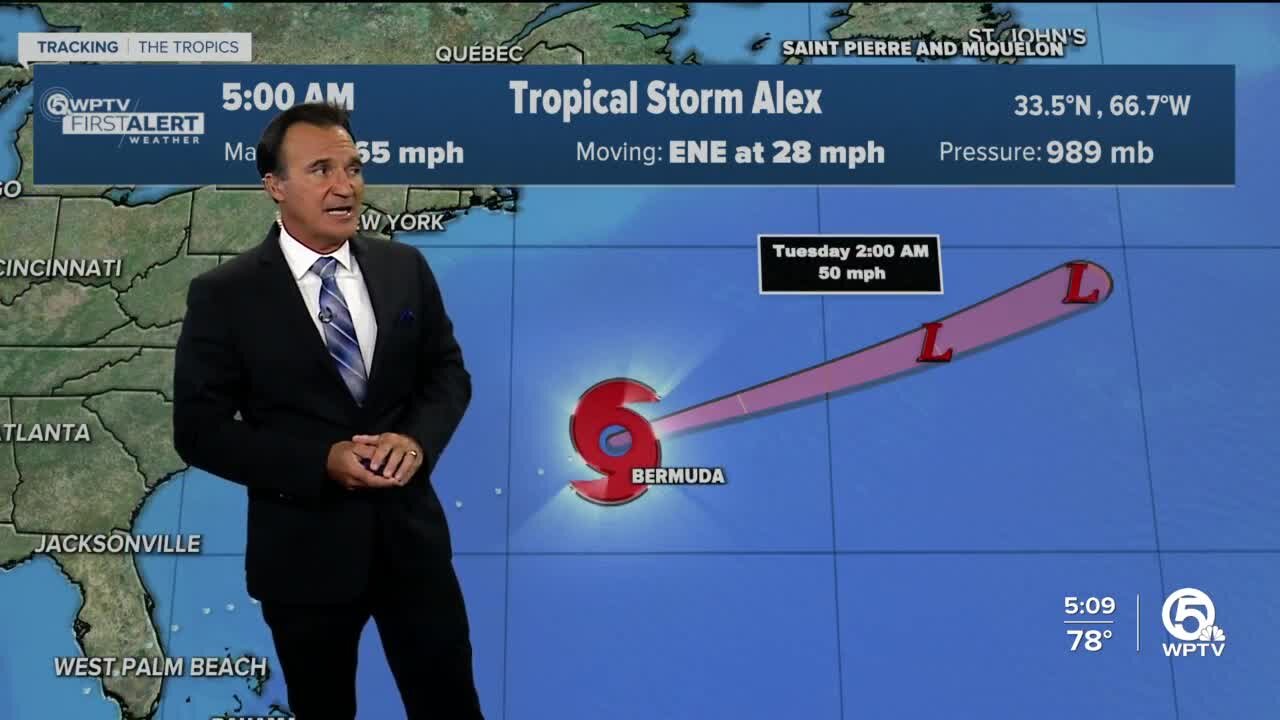 Tropical Storm Alex forms after drenching South Florida