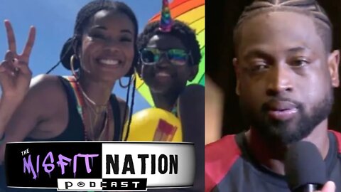 Dwayne Wade Talks to His Son About Being Transgender