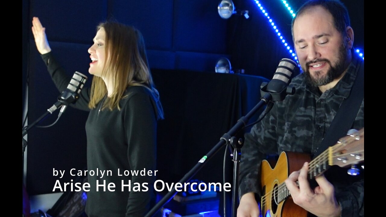 Lift up your head, tho the night has fallen, know that HE HAS OVERCOME