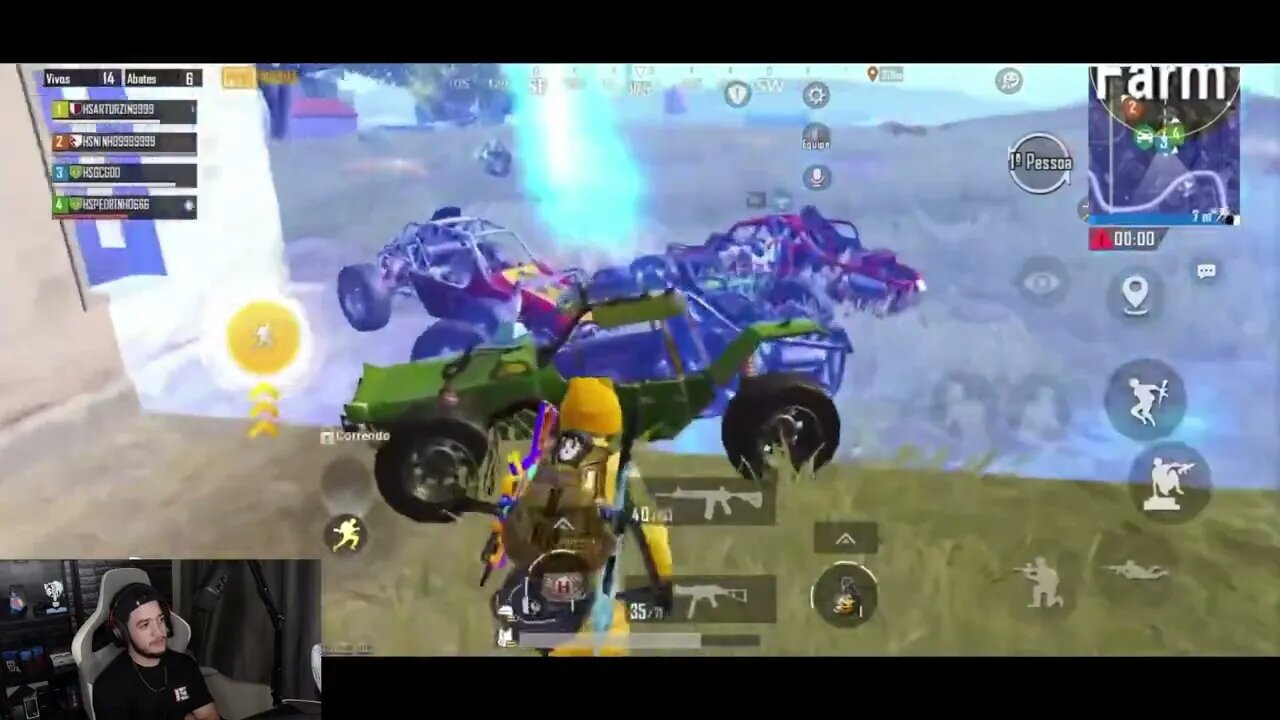 REACT HS'ARTUZIN 27KILLS - PUBG MOBILE