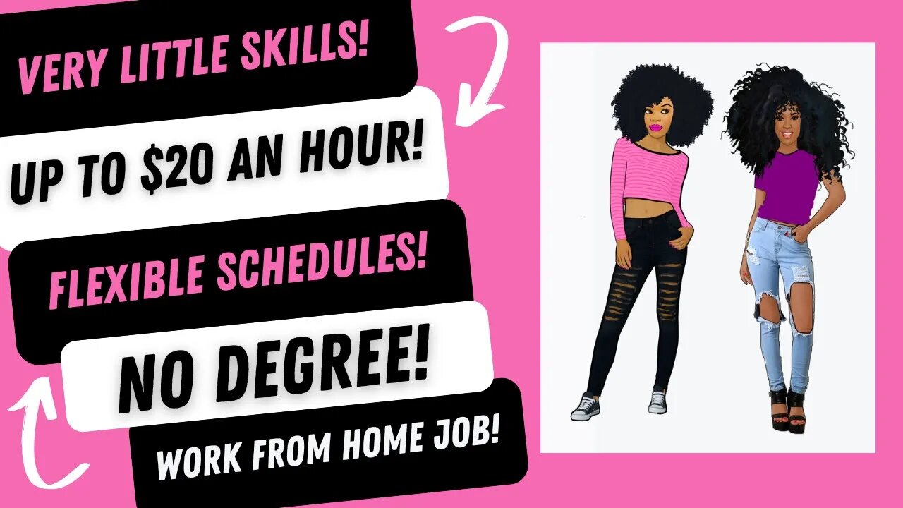 Very Little Skills Required Up To $20 An Hour Flexible Schedules No Degree Work From Home Job