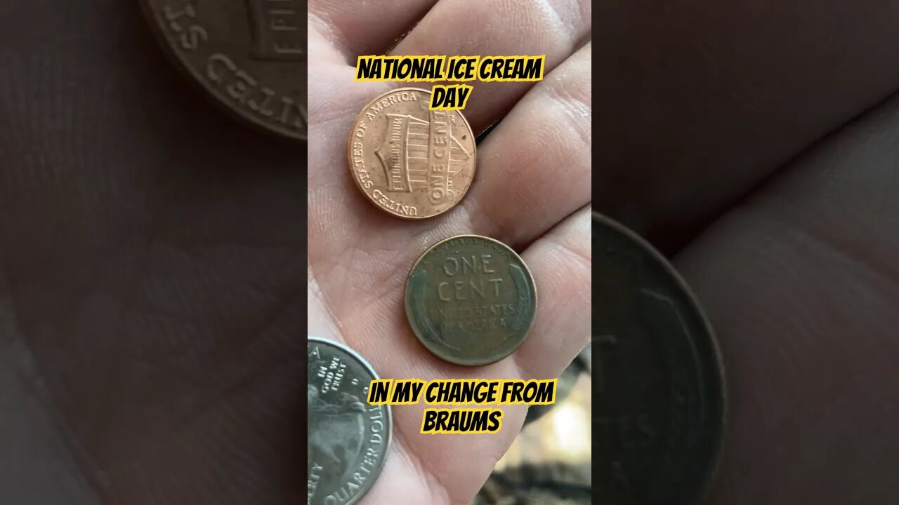 Ice Cream Day Find! #Braums #IceCream #Money