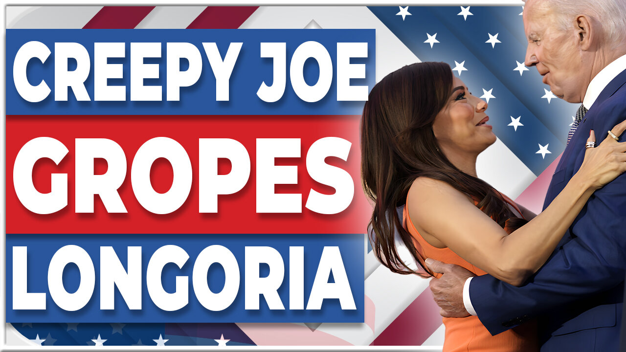 CREEPY Joe Biden Gropes Eva Longoria: She was 17 I was 40!