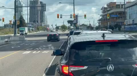 Illegal Left Turn