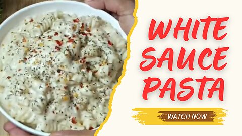 How To Make White Sauce Pasta Without Vegetables| White Sauce Pasta With Wheat Flour Pasta Recipes