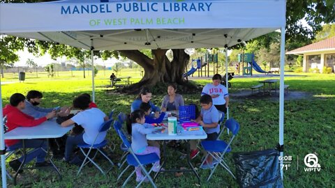 West Palm Beach mobile library hires teacher after high demand