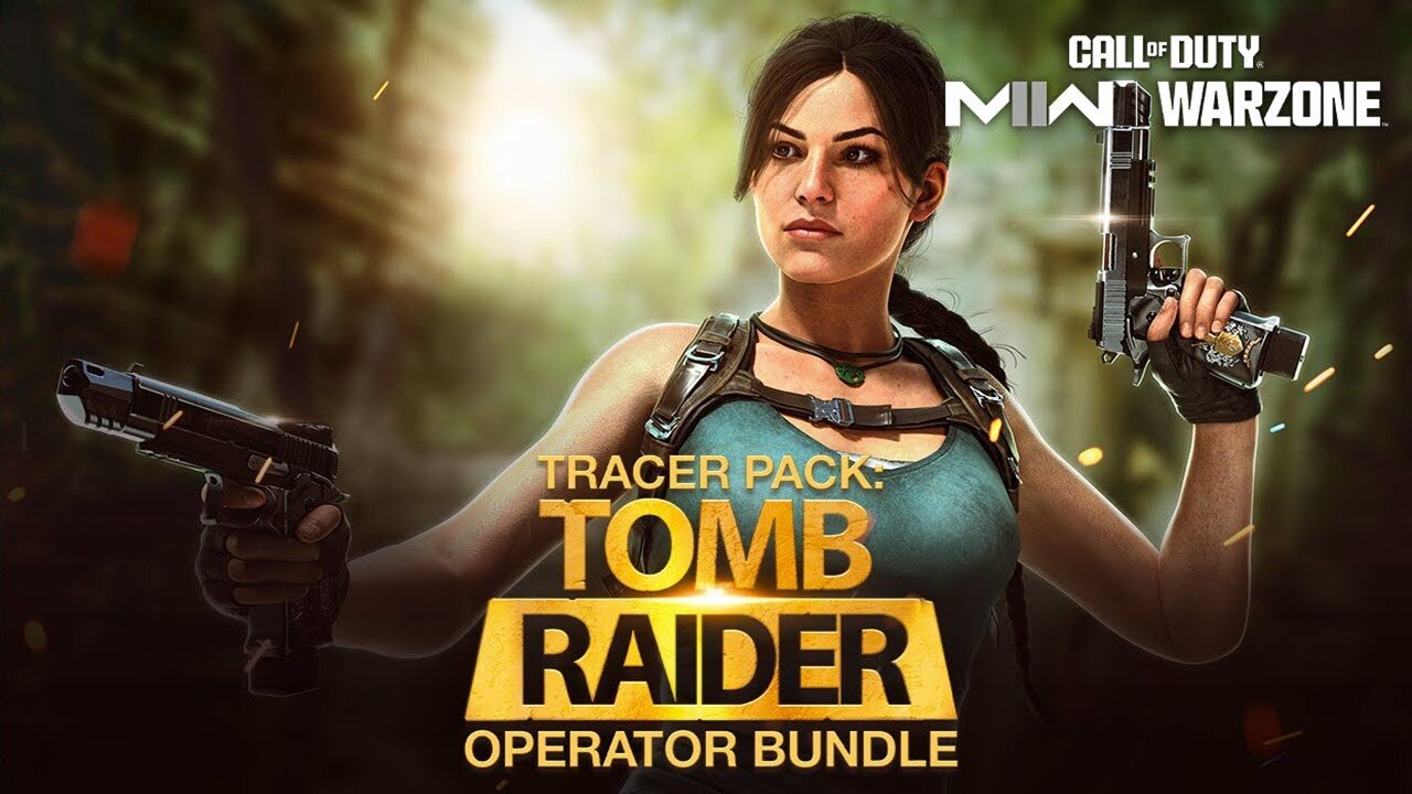 Call of Duty Modern Warfare II & Warzone Lara Croft Operator