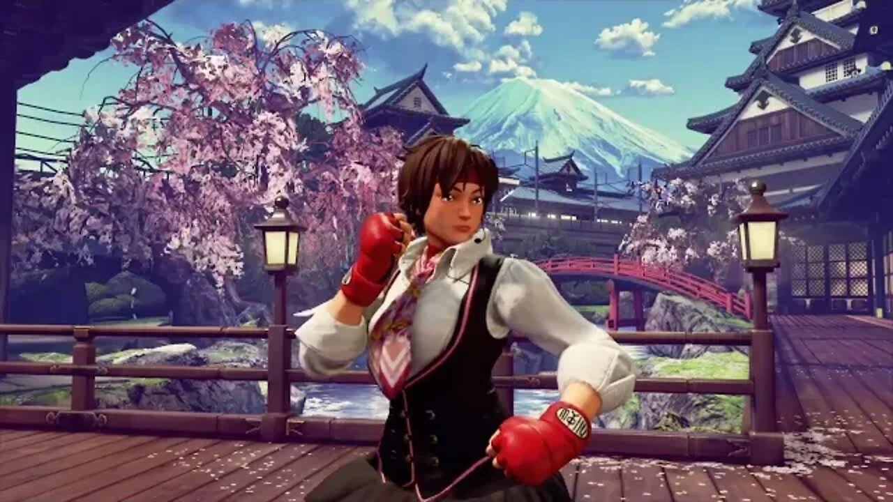 Sakura Storyline in Street Fighter 5.