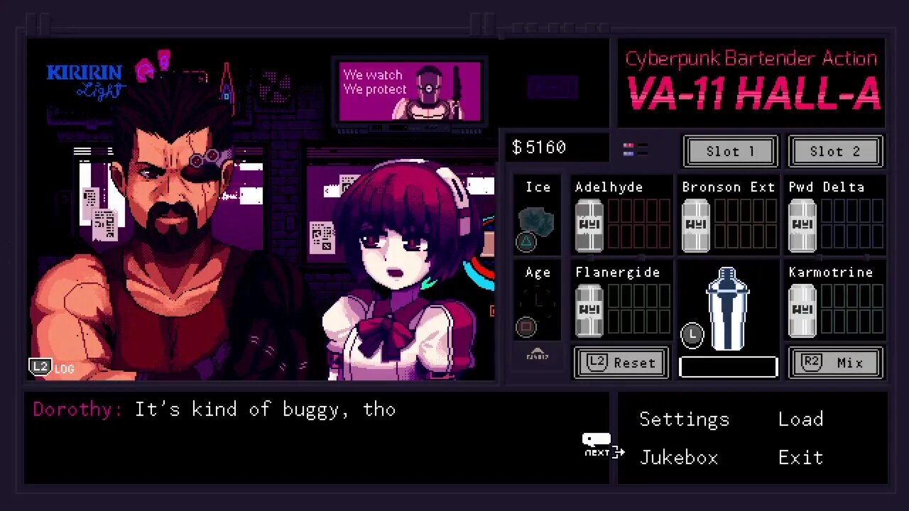 VA11HALLA Part 3: Another Night Another Right