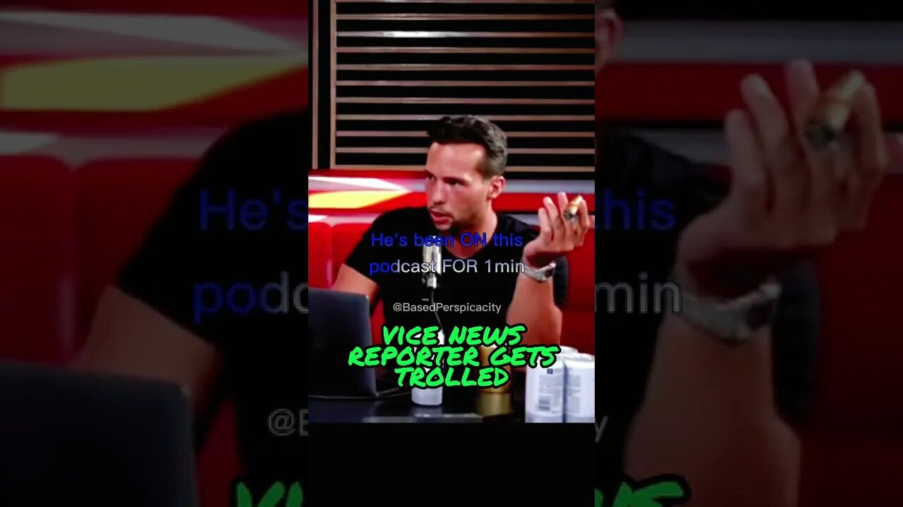VICE News Reporter gets TROLLED on LIVESTREAM #shorts