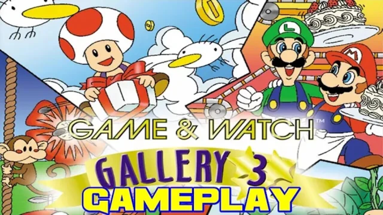 Game & Watch Gallery 3 - Game Boy Color Gameplay 😎Benjamillion