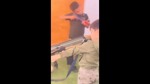 This is not a safety course on how to use a gun in a Hamas school