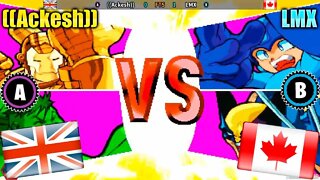 Marvel Vs Capcom: Clash Of Super Heroes (((Ackesh)) Vs. LMX) [United Kingdom Vs. Canada]