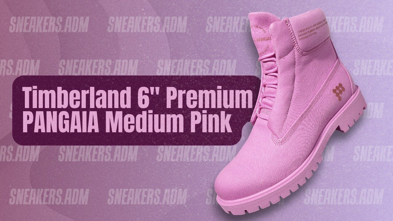 Timberland 6' Premium PANGAIA Medium Pink - TB0A5XUF661 - @SneakersADM