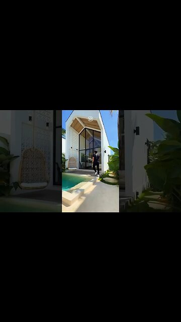 Innovation Meets Tropical Paradise: Explore The Putih's Tiny Villa 🌴 #shorts #architecture #bali