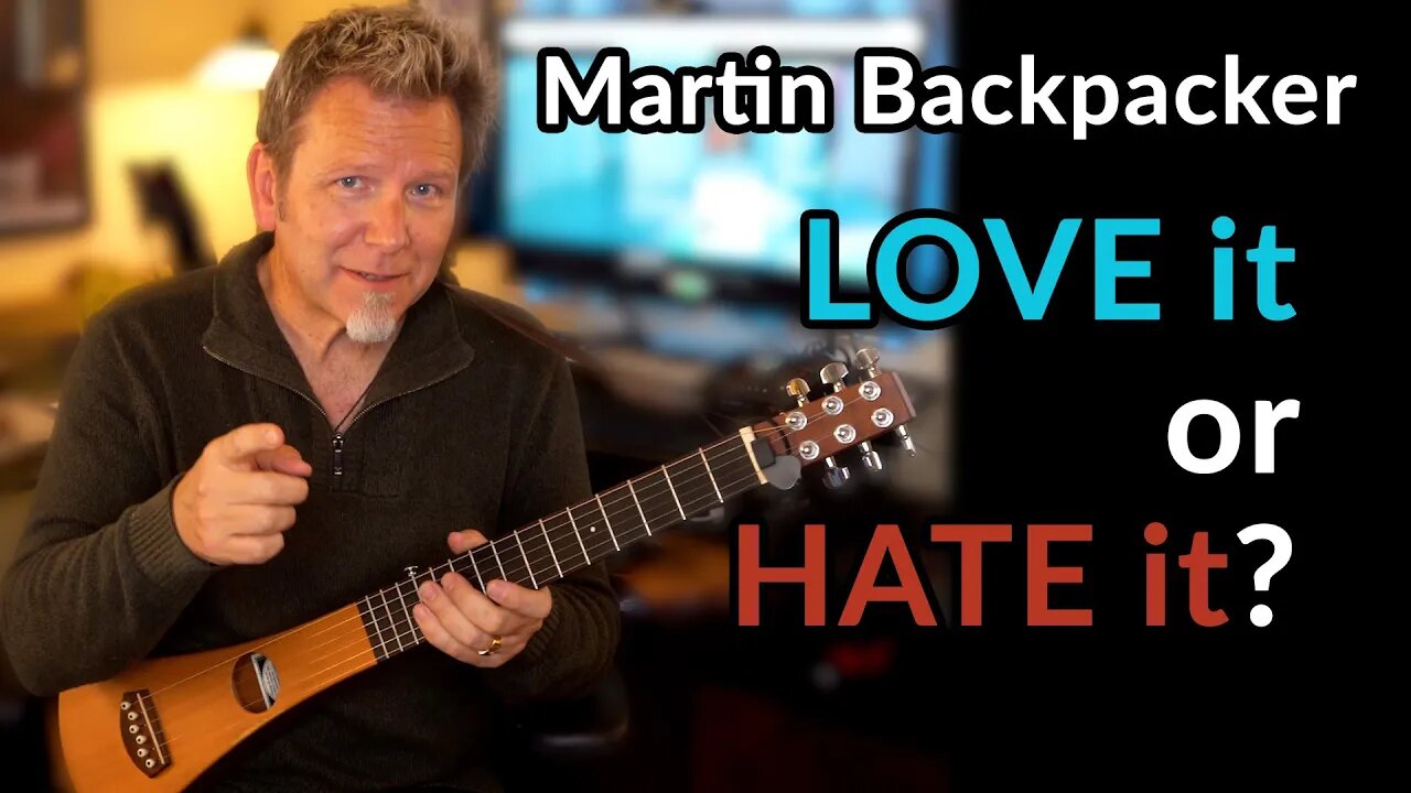 MARTIN BACKPACKER Travel Guitar — Love it or HATE it? — Kraftboy COMPADRE Travel Guitar Stabilizer