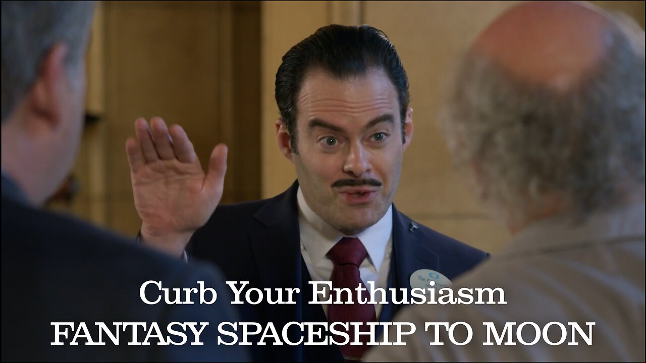 Curb Your Enthusiasm FANTASY SPACESHIP TO MOON