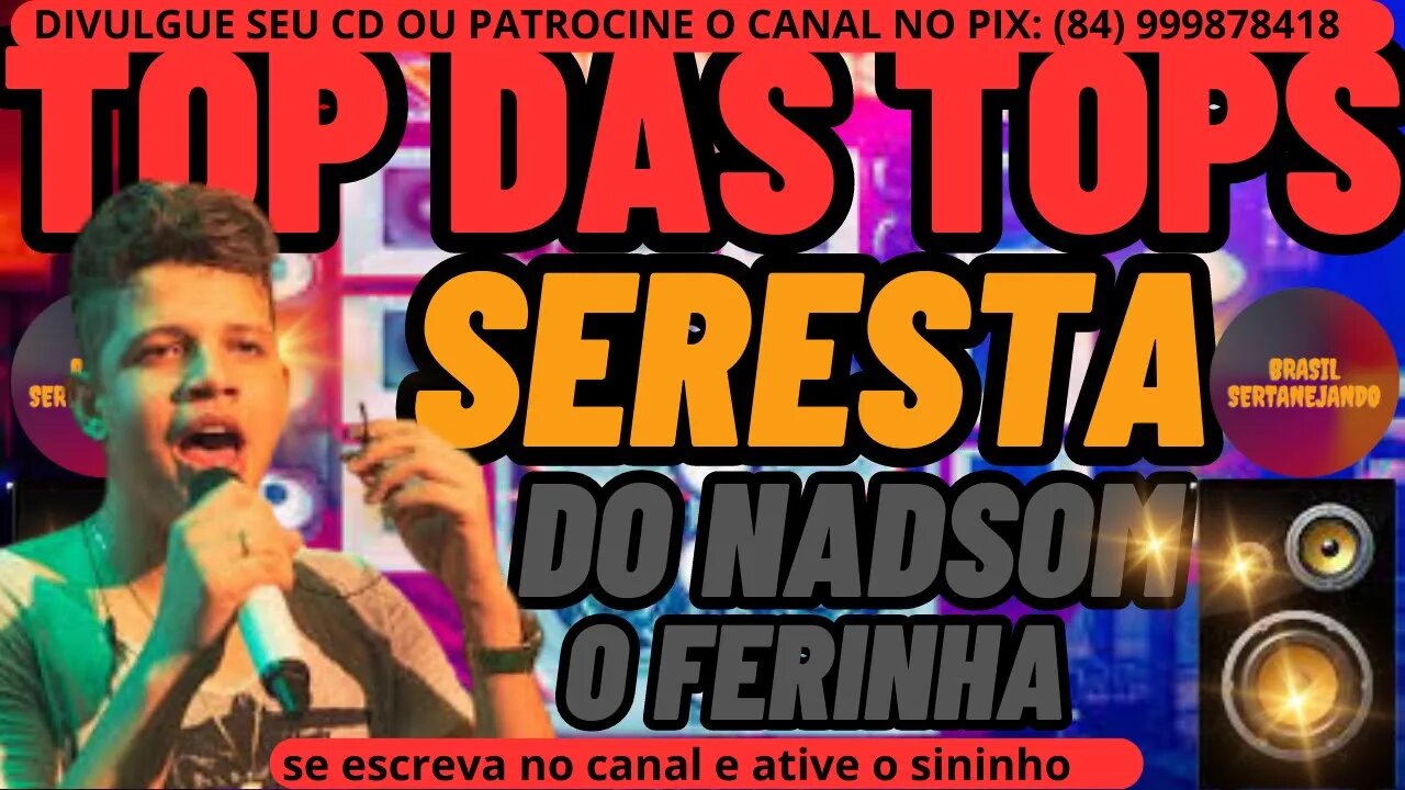 NADSOM O FERINHA AS TOP DAS TOPS DA SERESTA COM NADSOM O FERINHA 2033