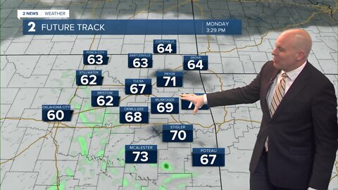 Staying Mild As Clouds Increase Monday