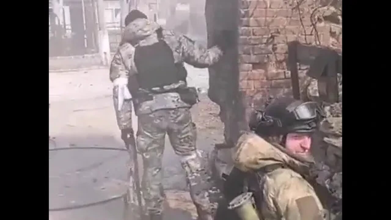 Combat Work Of The Chechen Special Forces In Mariupol!