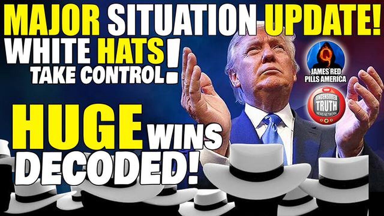 Situation Update 1-8-23 Huge Win Decoded! Trump & White Hats In Control!