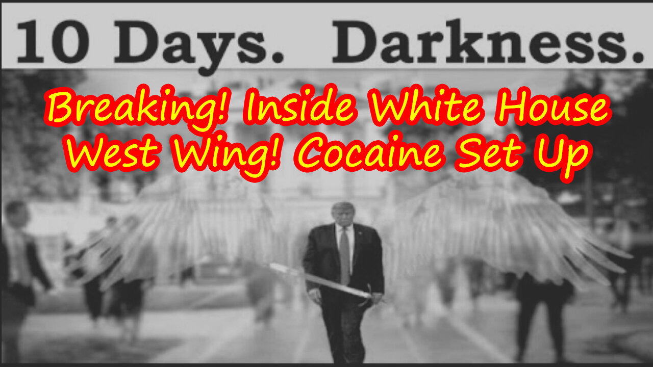 Inside White House West Wing! Cocaine Set Up 07/12/23..