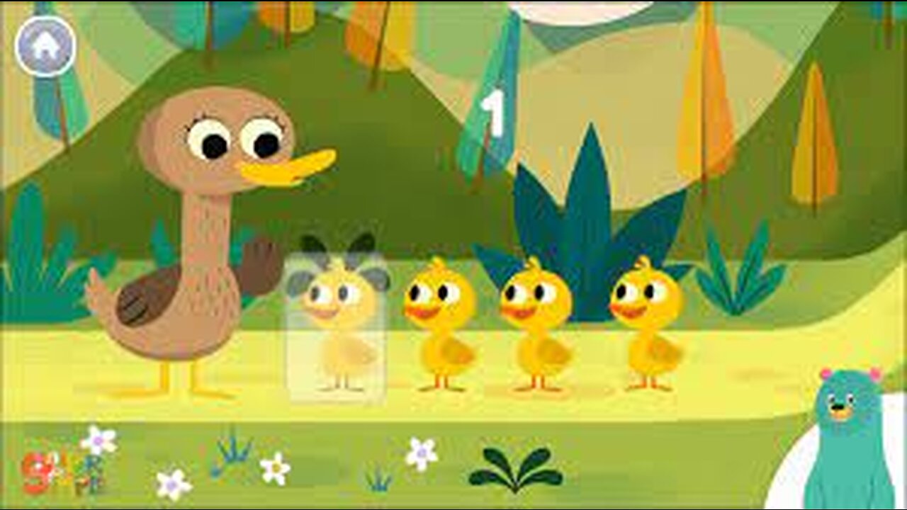 Five Little Ducks _ Kids Songs _ Super Simple Songs