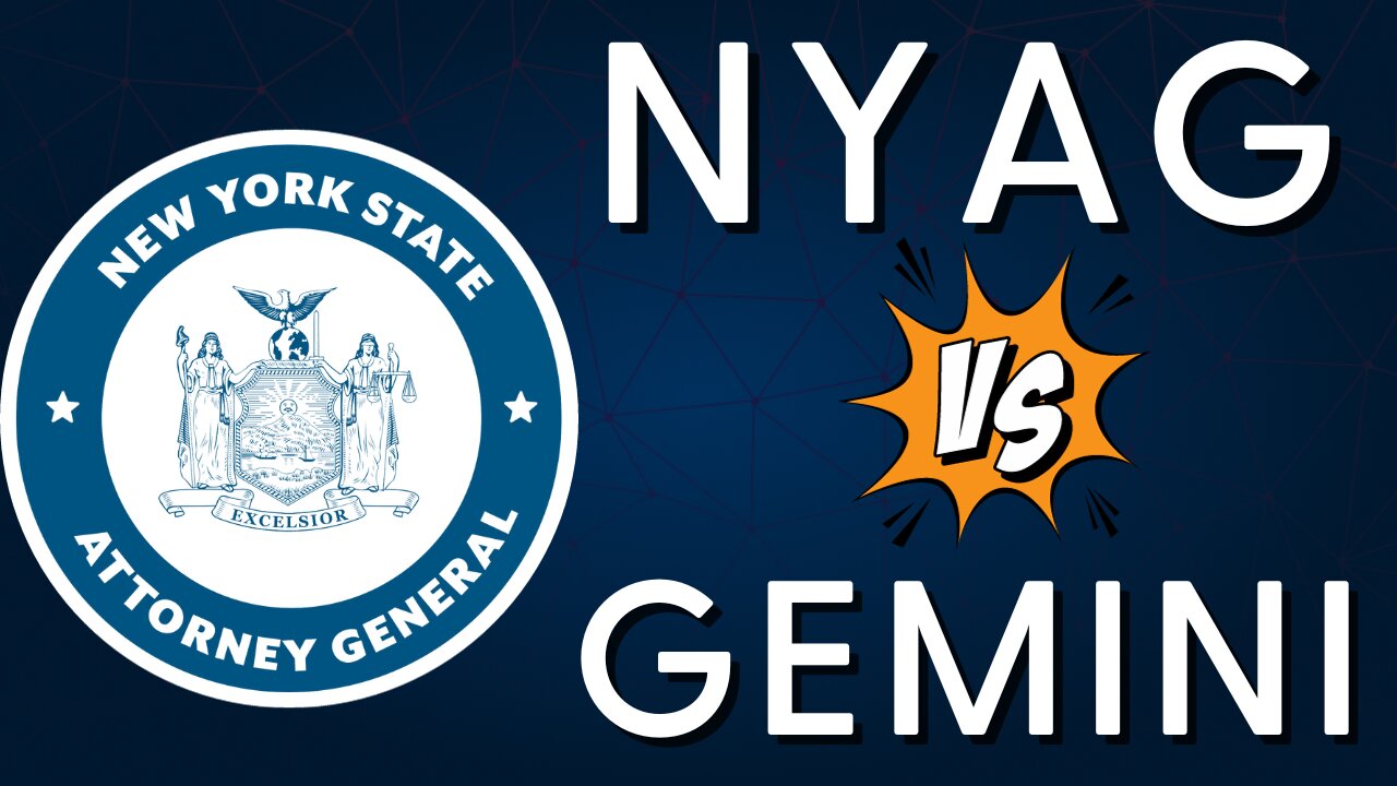 NEW YORK ATTORNEY GENERAL VS. GEMINI EXCHANGE | LIVE ANALYSIS