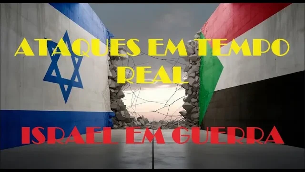 ATAQUES EM TEMPO REAL: ISRAEL EM GUERRA
