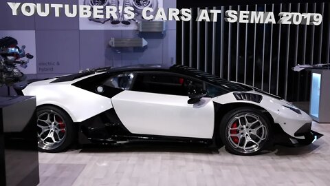 Youtube Vlogger & Celebrity Cars at SEMA 2019 Rob Dahm, B is for Build, TJ hunt, Stradman, Alex Choi