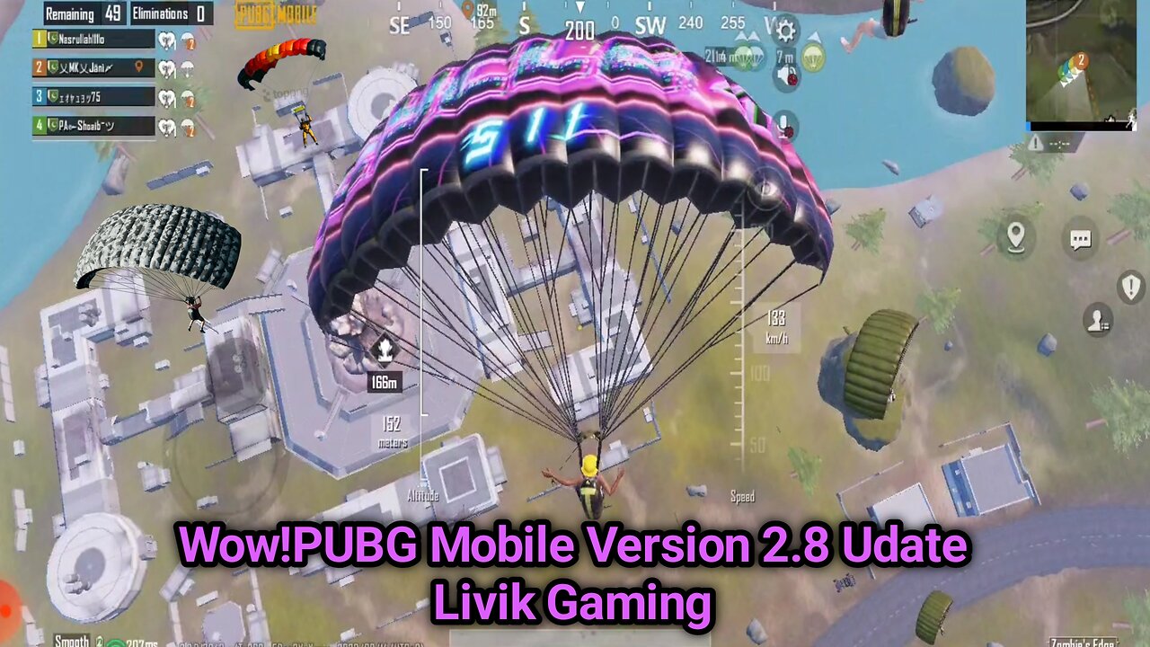 Wow!PUBG Mobile Version 2.8 Udate Livik Gaming