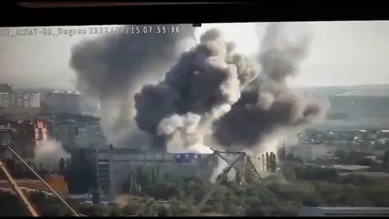 💢 Russian strike on Nikolaev. Demilitarization in preparation for liberation