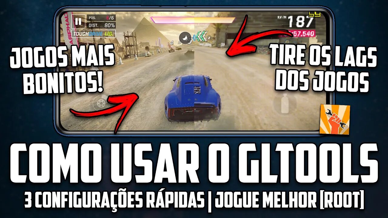 Como Usar o GLTools | Tire os LAGS ou AUMENTE o GRÁFICO dos seus JOGOS! | ROOT