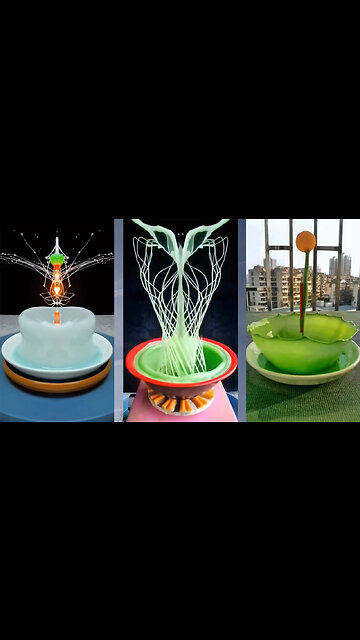 colour splash slow motion