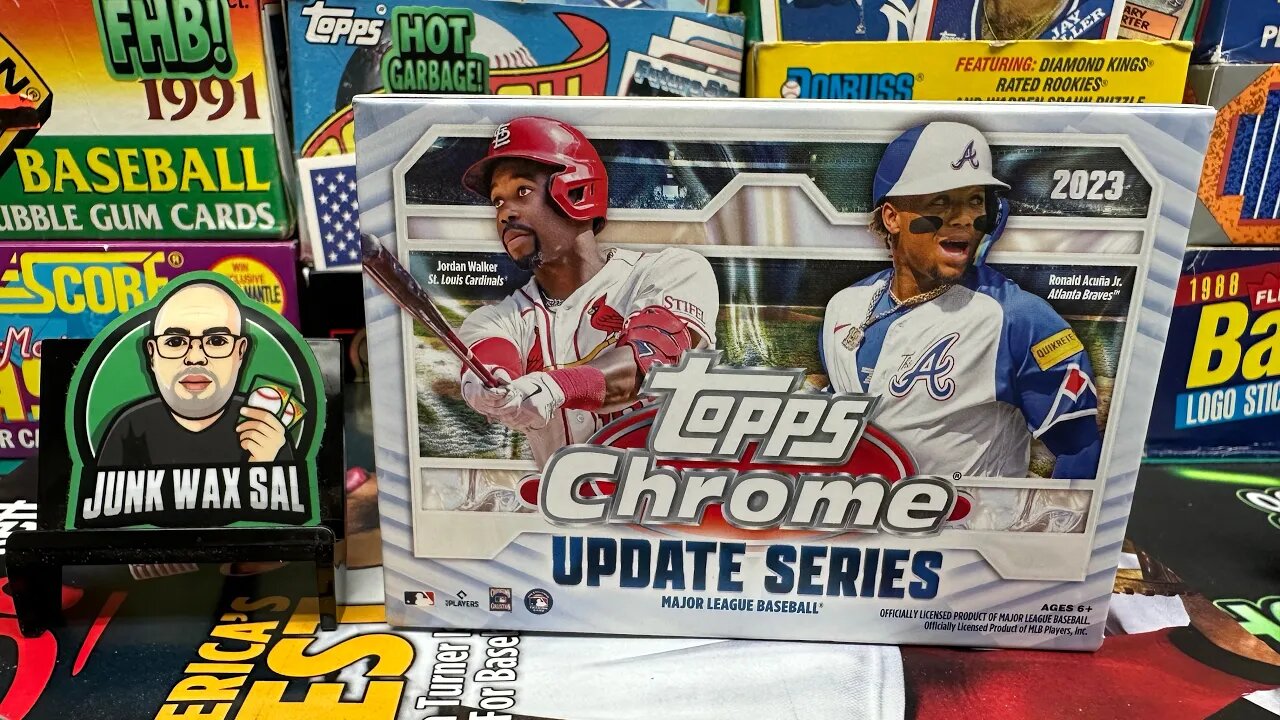 2023 Topps Chrome Update Baseball Blaster Box