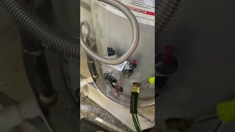 Water heater draining