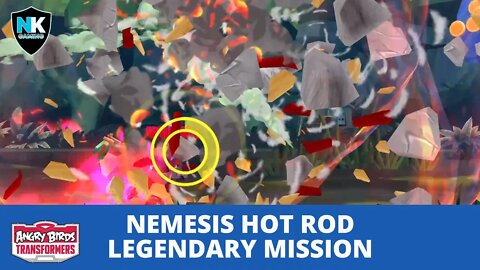 Angry Birds Transformers 2.0 - Nemesis Hot Rod - Legendary Mission