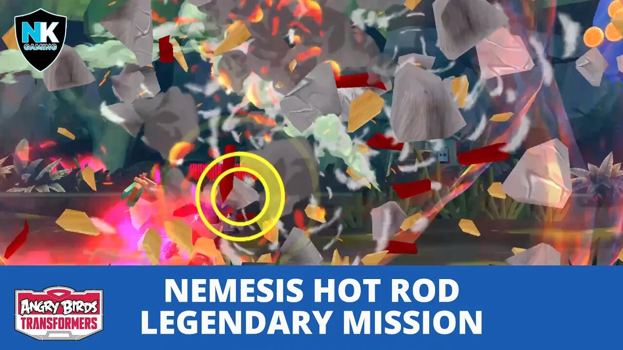 Angry Birds Transformers 2.0 - Nemesis Hot Rod - Legendary Mission