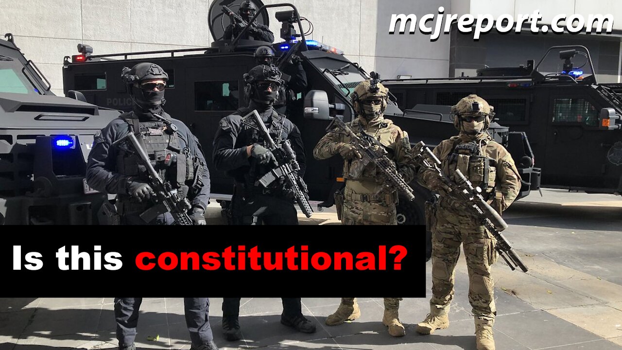 When does Police become a Military?