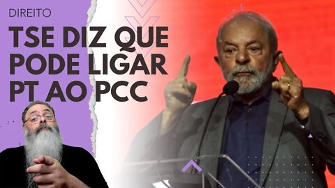 MINISTRA do TSE diz que NOTÍCIA de LIGAÇÃO CABULOSA entre PT e PCC é LEGÍTIMA, mas PODE ou NÃO PODE?